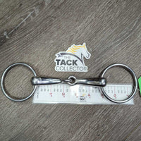 Thick Hollow Mouth Loose Ring Bit *gc, clean, residue, scratches, scuffs
