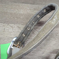 Padded Nylon Halter, adj, snap *fair, BROKEN Snap, v.faded, cracking, discolroed, rusty, stains
