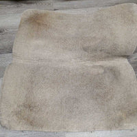 Felt Western Liner Pad *gc, pilling, stains, hair, mnr rust, rubs
