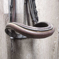 Rsd Padded Bridle, Braided Reins, Buckles *gc, dirty, rubs, residue, scrapes, stains, mnr mismatched

