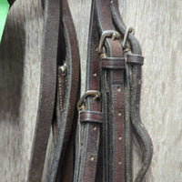 Rsd Padded Bridle, Braided Reins, Buckles *gc, dirty, rubs, residue, scrapes, stains, mnr mismatched
