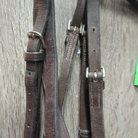 Rsd Padded Bridle, Braided Reins, Buckles *gc, dirty, rubs, residue, scrapes, stains, mnr mismatched
