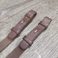 Thin Plain Reins *gc, clean, older, spots?mold
