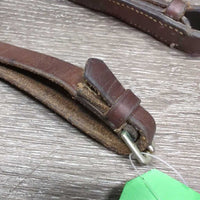 Thin Plain Reins *gc, clean, older, spots?mold
