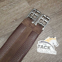 Neoprene Girth, 1x els *gc,/fair, clean, v.stretched & popped els, older, rubs, hair
