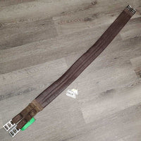 Neoprene Girth, 1x els *gc,/fair, clean, v.stretched & popped els, older, rubs, hair
