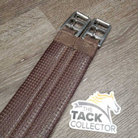 Neoprene Girth, 1x els *gc,/fair, clean, v.stretched & popped els, older, rubs, hair
