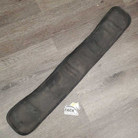 Nylon Web Cinch, Neoprene Velcro Liner, 2x D Rings *gc, older, clean, residue, stains, curled edges, faded
