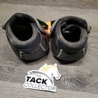 2 Hoof Boots *gc, clean/dirty, edge: rubs/frays, velcro: mnr hairy & weak
