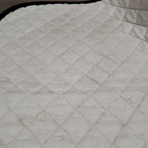 Quilt Jumper Saddle Pad *gc, mnr hair, dirt, stains, rubs, pills, dingy, puckers