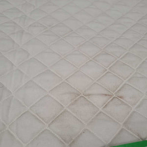Quilt Jumper Saddle Pad *gc, mnr hair, dirt, stains, rubs, pills, dingy, puckers