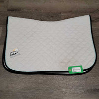 Quilt Jumper Saddle Pad *vgc, clean, mnr hair, stains, dingy, rubs, pills, lint
