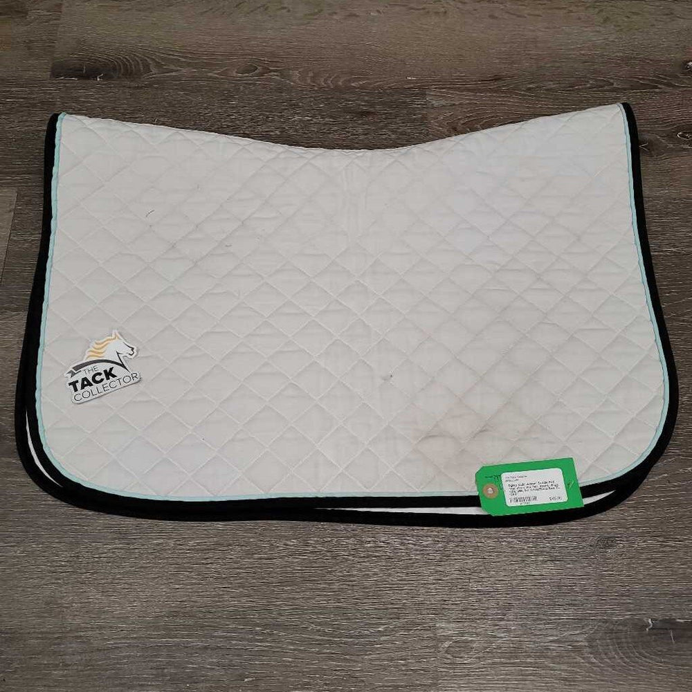 Quilt Jumper Saddle Pad *vgc, clean, mnr hair, stains, dingy, rubs, pills, lint