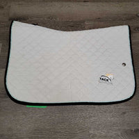 Quilt Jumper Saddle Pad *vgc, clean, mnr hair, stains, dingy, rubs, pills, lint
