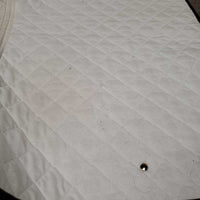 Quilt Jumper Saddle Pad *vgc, clean, mnr hair, stains, dingy, rubs, pills, lint