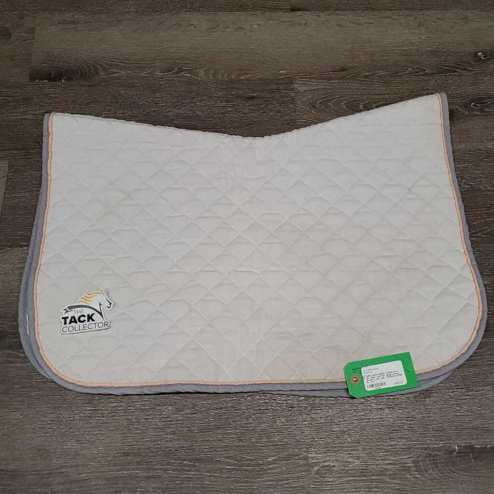 Quilt Jumper Saddle Pad *gc, clean, mnr hair, dingy, snags, puckers, rubs, pills