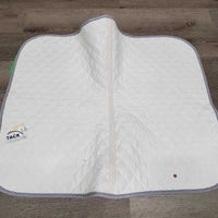 Quilt Jumper Saddle Pad *gc, clean, mnr hair, dingy, snags, puckers, rubs, pills