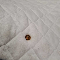 Quilt Jumper Saddle Pad *gc, clean, mnr hair, dingy, snags, puckers, rubs, pills
