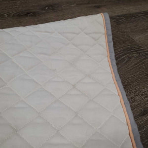Quilt Jumper Saddle Pad *gc, clean, mnr hair, dingy, snags, puckers, rubs, pills