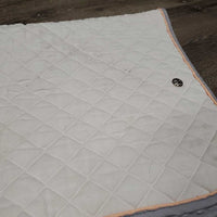 Quilt Jumper Saddle Pad *gc, clean, mnr hair, dingy, snags, puckers, rubs, pills
