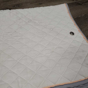 Quilt Jumper Saddle Pad *gc, clean, mnr hair, dingy, snags, puckers, rubs, pills