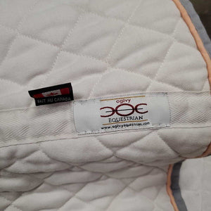 Quilt Jumper Saddle Pad *gc, clean, mnr hair, dingy, snags, puckers, rubs, pills