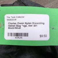 Nylon Drawstring Helmet Bag *vgc, mnr dirt
