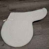 Fleece Fitted Hunter Pad *vgc, clean, older, pills, clumpy, hair, rubs, stains, dingy

