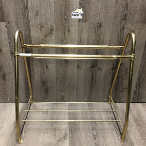 Metal Saddle Rack - Stand *gc/vgc, residue, scuffs, oxidized, scratches, scrapes