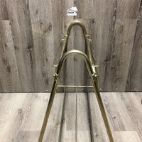 Metal Saddle Rack - Stand *gc/vgc, residue, scuffs, oxidized, scratches, scrapes

