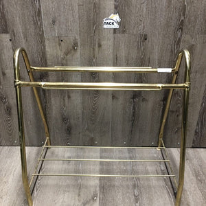 Metal Saddle Rack - Stand *gc/vgc, residue, scuffs, oxidized, scratches, scrapes