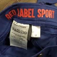 JUNIORS Cotton Euroseat Breeches, Pull On *vgc/gc, rubs, seam rubs & fading, mnr stains
