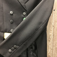 JUNIORS Shadbelly Show Jacket, attached pinny - points *gc, older, mnr snags, hair & bubbled