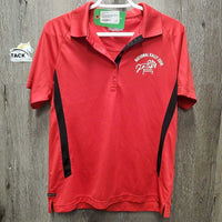 SS Polo Shirt, 1/3 Button Up "National Rally 2018" *gc, mnr snags
