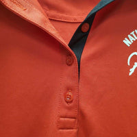 SS Polo Shirt, 1/3 Button Up "National Rally 2018" *gc, mnr snags
