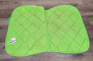 Quilt Jumper Saddle Pad *gc, faded, threads, mnr hair, dirt, stains, rubs, puckers