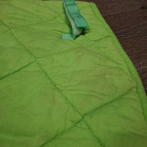 Quilt Jumper Saddle Pad *gc, faded, threads, mnr hair, dirt, stains, rubs, puckers