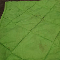Quilt Jumper Saddle Pad *gc, faded, threads, mnr hair, dirt, stains, rubs, puckers
