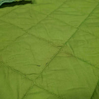 Quilt Jumper Saddle Pad *gc, faded, threads, mnr hair, dirt, stains, rubs, puckers
