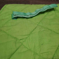 Quilt Jumper Saddle Pad *gc, faded, threads, mnr hair, dirt, stains, rubs, puckers