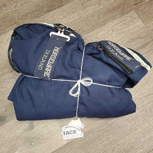 Cotton Stable Sheet, tail, 0 leg *vgc, clean, mnr hair, threads