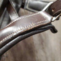 Monocrown Bridle, Crank, Rubber Reins, Buckles *gc, clean, scuffs, scrapes, faded Crank: missing keeper & cut
