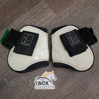 Hind Boots, velcro *gc, dirty, discolored, stains, scrapes
