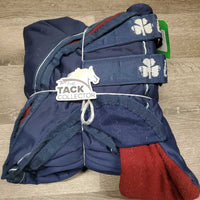 Fleece Lined Cooler, 0 legs/tail *gc, clean, hair, pilly, tear, mnr threads, rubs, faded
