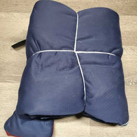 Fleece Lined Cooler, 0 legs/tail *gc, clean, hair, pilly, tear, mnr threads, rubs, faded
