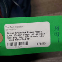 Fleece Lined Cooler, 0 legs/tail *gc, clean, hair, pilly, tear, mnr threads, rubs, faded