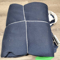 Fleece Cooler, "Kelowna Riding Club", 0 legs/tail/belly *vgc, clean, hair, pills, mnr rubs
