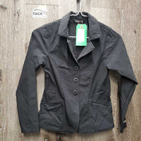 JUNIORS Technical Show Jacket, zipper, snaps *gc, puckered, lining rubs & pills
