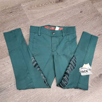 JUNIORS Euroseat Breeches *vgc clean, repair, mnr faded, puckers
