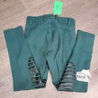 JUNIORS Euroseat Breeches *vgc clean, repair, mnr faded, puckers
